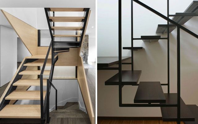 Pasamanos modernos para escaleras de diseño